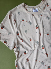 Load image into Gallery viewer, Adult Bamboo cotton Cactus Tee Large
