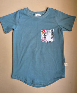 Spruce Mushroom pocket tee 6/7