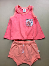 Load image into Gallery viewer, Coral Pink Breezy Tank &amp; Shorties Sets
