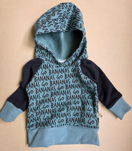 Go Bananas Hoodie 6-9 months