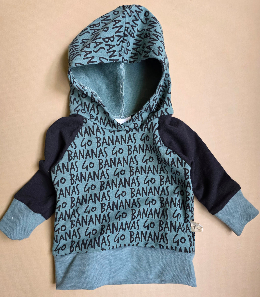 Go Bananas Hoodie 6-9 months