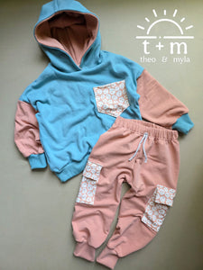 3T Skull pockets Hoodie & Joggers ser